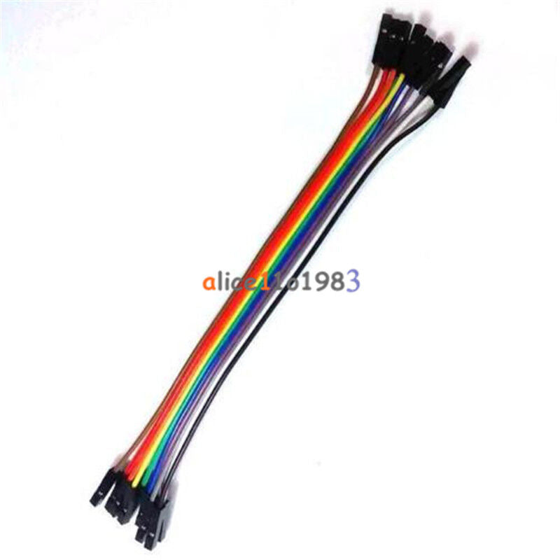10PCS (10 root)  dupont Wire Cables 2.54mm 20cm 1P-1P Female to female f Arduino