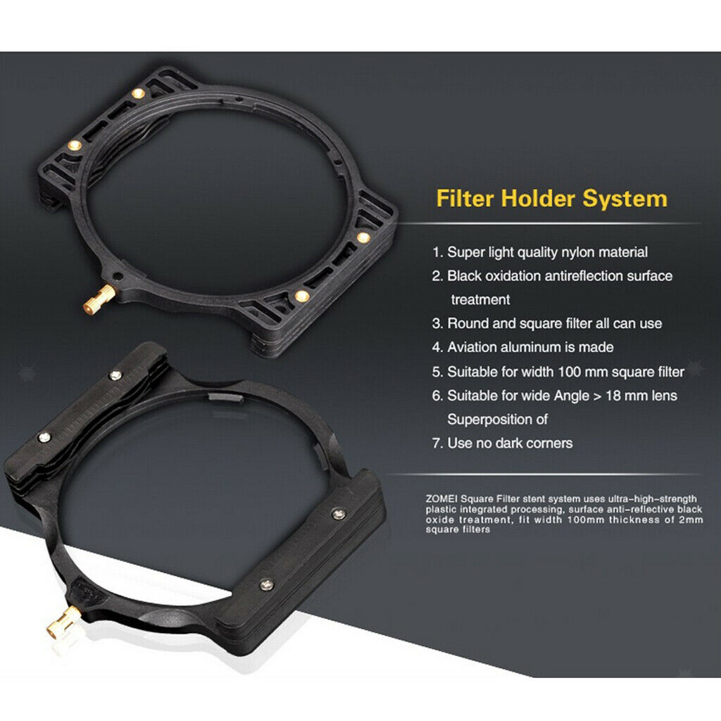 100mm   Multifunctional   Filter   Holder   for   Cokin   Z   System