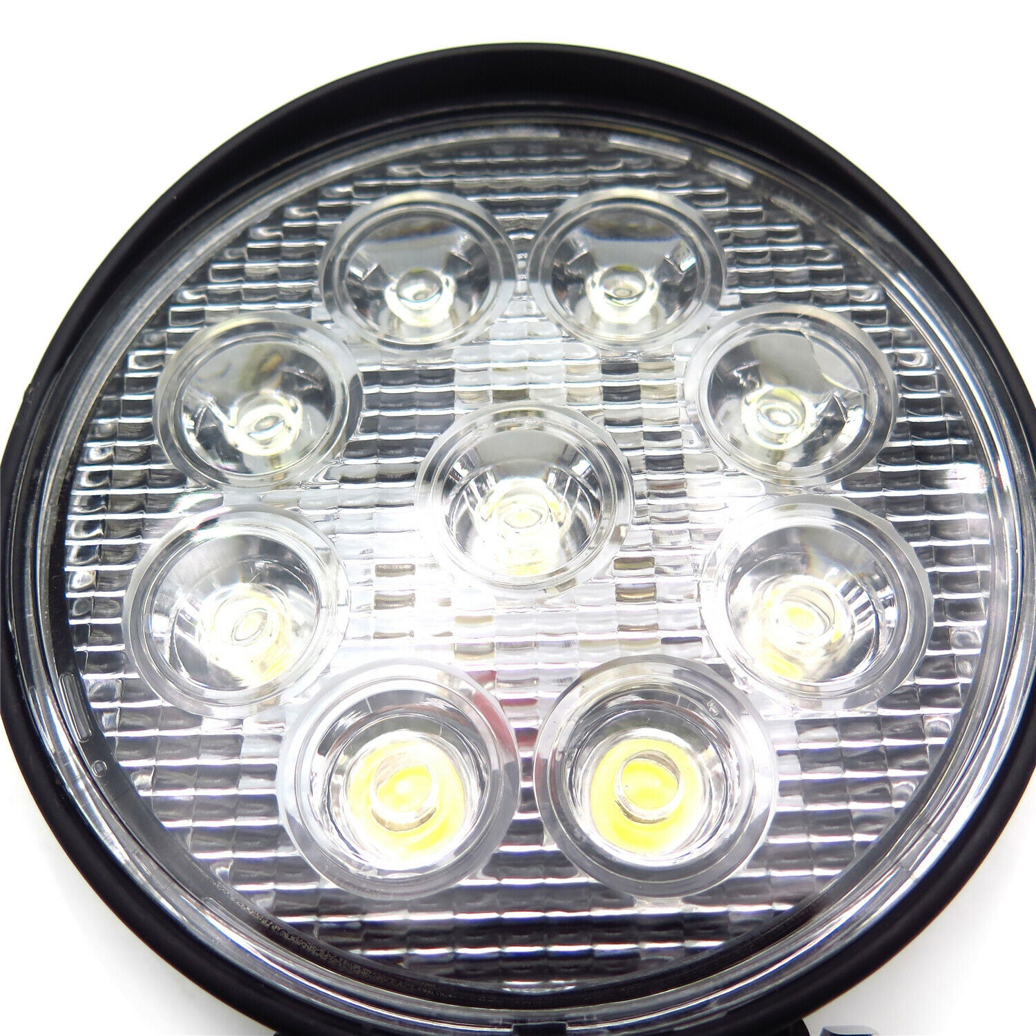 Round 27W Spot BEAM LED Off Road Work 9 LED Light 12V 24V Universal USE SUV Car