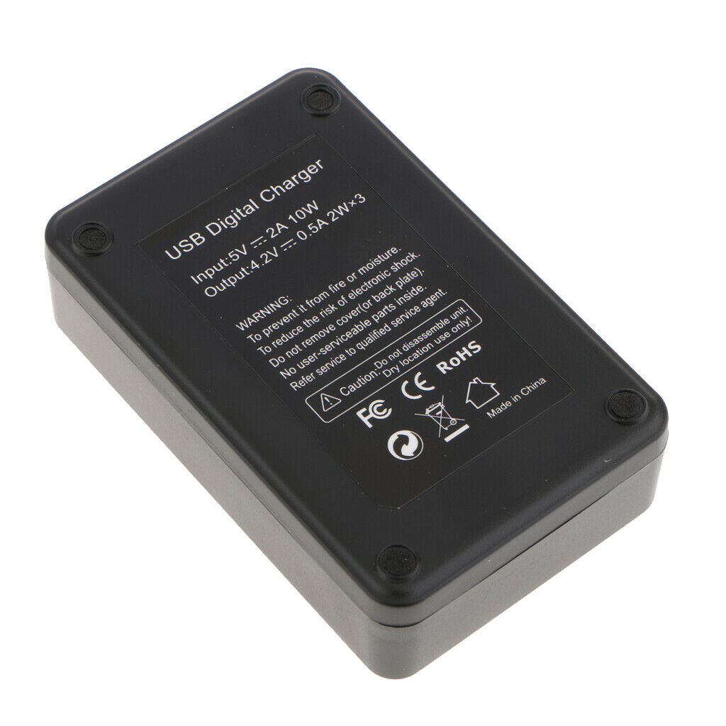 NP-BX1 3-Channel Battery Charger Compatible with  Sony DSC- , DSC-HX300,