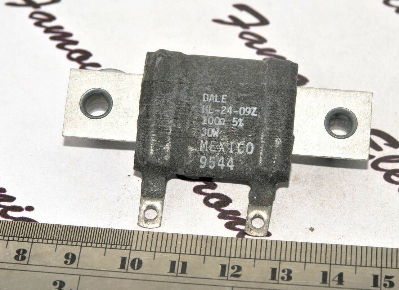 1pcs - DALE HL-24-09Z 100R (100 ohm) 5% 30W Wire Wound Resistor