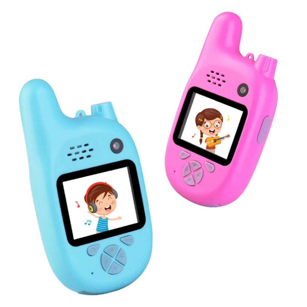 Mini Lovely Children's Walkie-talkie Digital Camera 2.0" Screen Display Pink