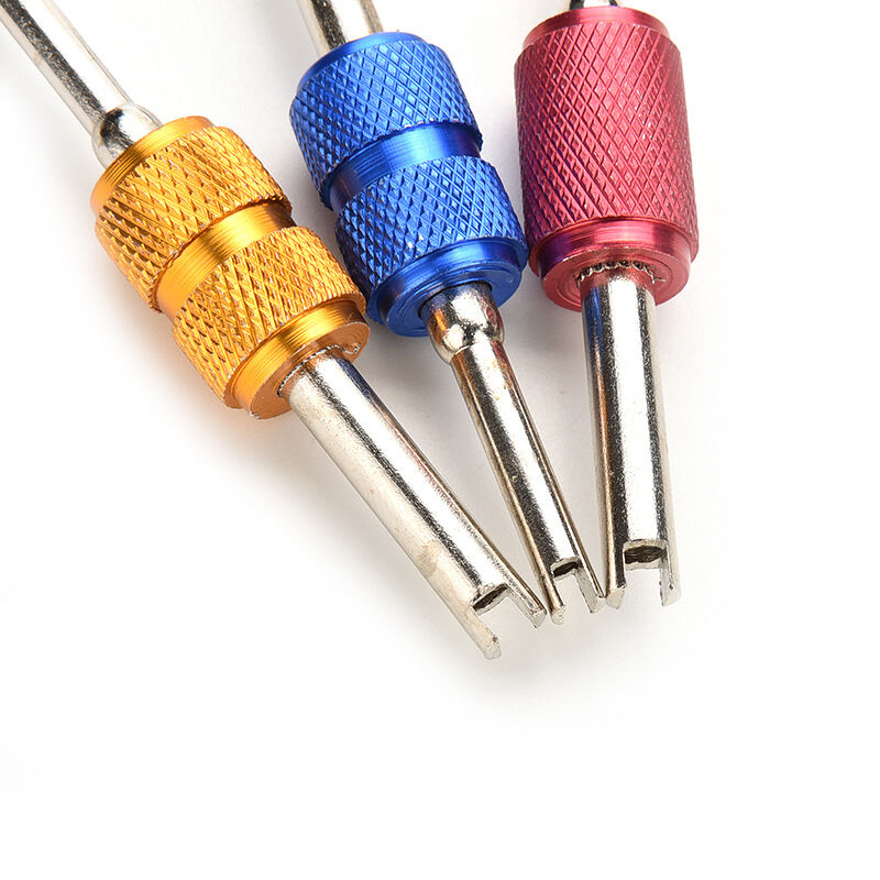 Blue Car Tire Tyre Valve Stem Core Remover Installer Repair Tool Dual End DEAU