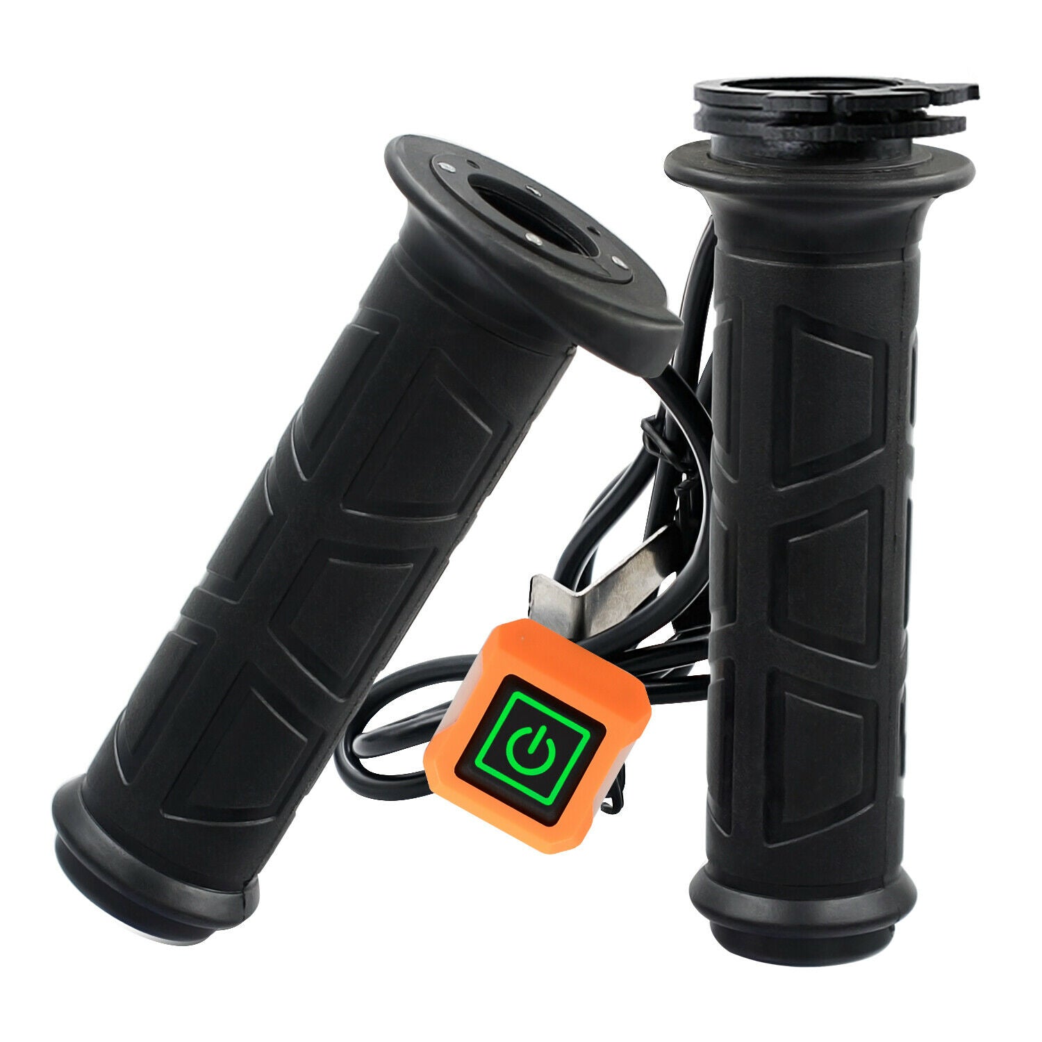 Universal Motorcycle 22mm 12V Electric Heated Grips Scooter Moped Hand Warmer