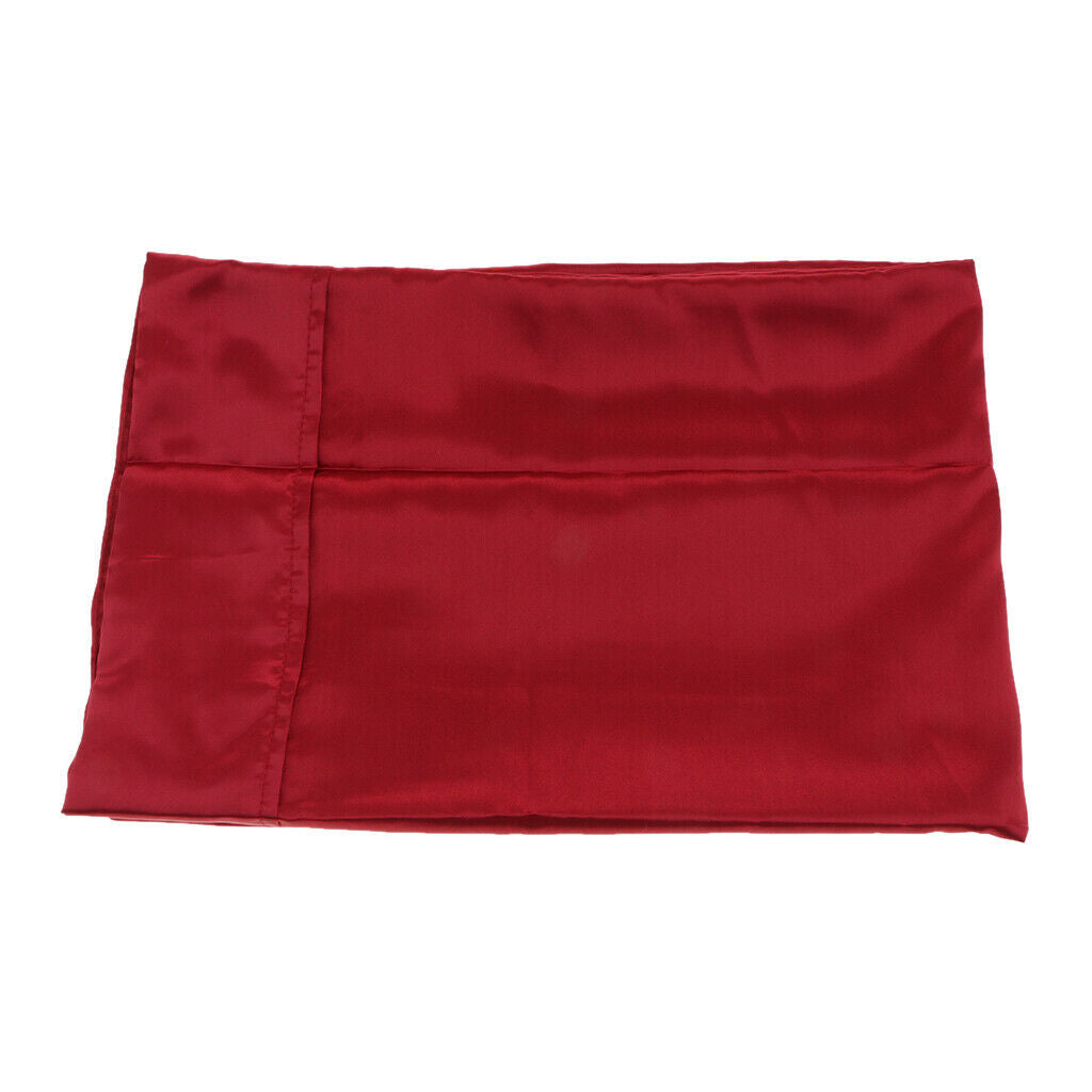 Faux Silk Satin Pillowcase 50*76cm Red