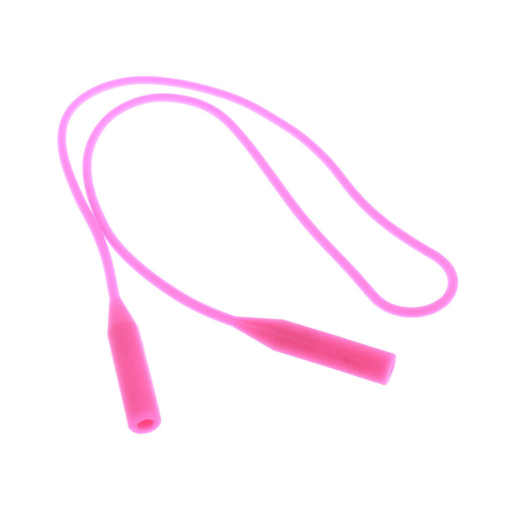 3 Pieces New Elastic Silicone Eyewear Strap Non Slip Long Neck Cord Holder