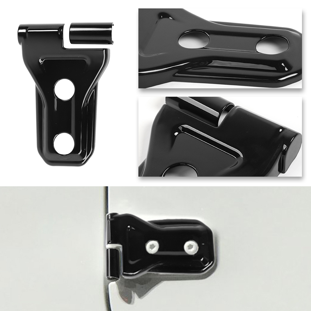 For Jeep Wrangler JL 2018-2021 Gladiator JT Door Hinge Cover Protector Trim Kit
