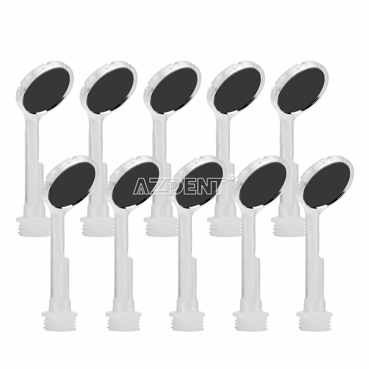 50pc Anti-fog Mirror w/Saliva Suction +1Pc Matching Handle + 1Pc Silicon Tube