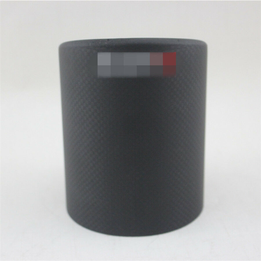 Matte 89mm 100% Carbon Fiber Exhaust pipe Cover Exhaust Muffler Pipe Tip Cover
