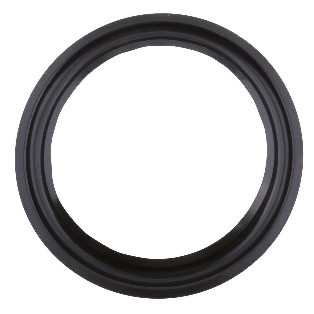 Prettyia 2x 10" 245mm Speaker Surround Rubber Woofer Edge Audio Replacement