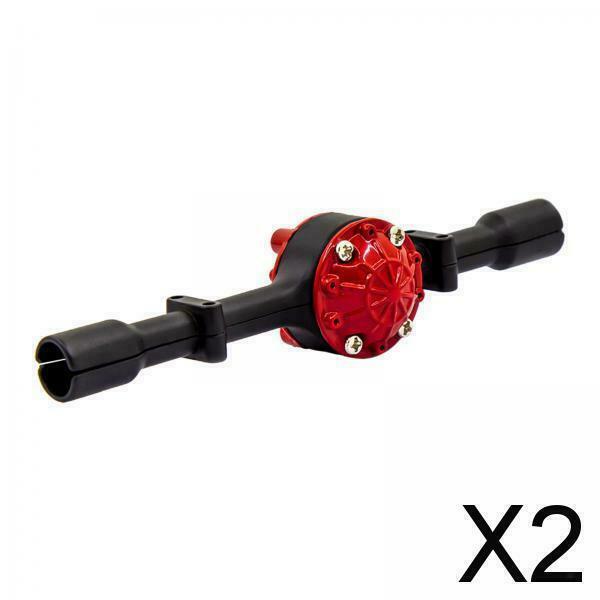 2X RC Car Axle Housing Spare Parts Parts Accs Replacements Accessory Black Rear