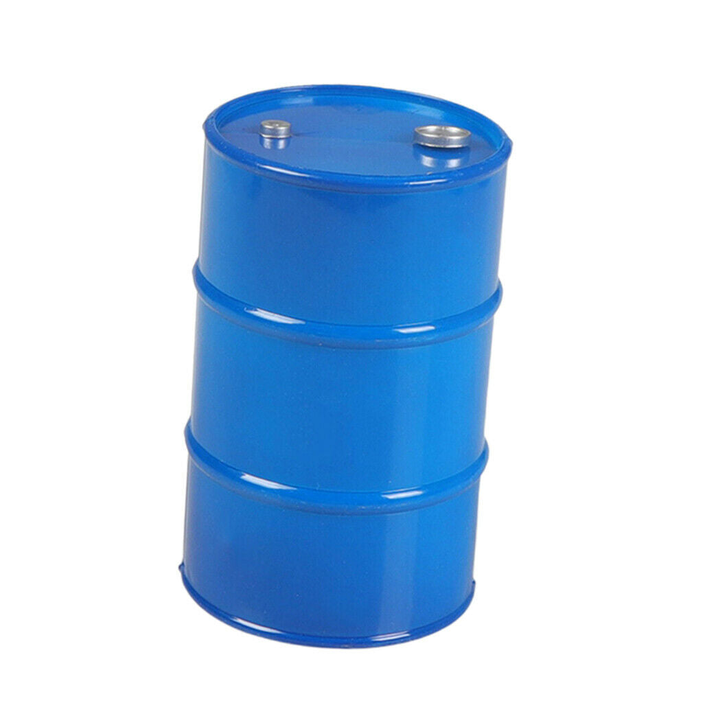 6 Pieces RC Oil Drum for 1/10 Axial SCX10 90046 90047 D110 DIY Spare Parts