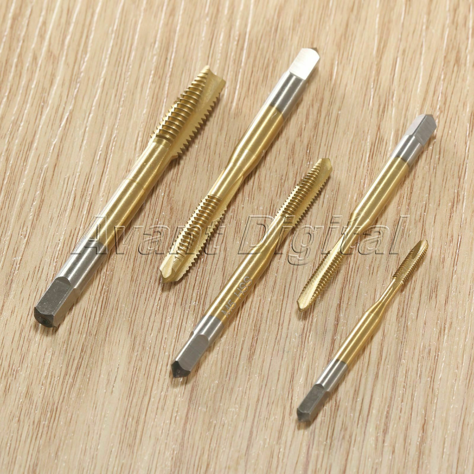 M3 M4 M5 M6 M8 Multi-use Spiral Point Tap Deburr Countersink Drill Bit Screw Tap