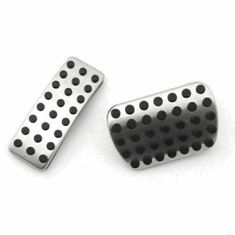 2PCS For Benz AMG Stainless Brake Accelerator Pedal Pads Covers A1643000082 CN