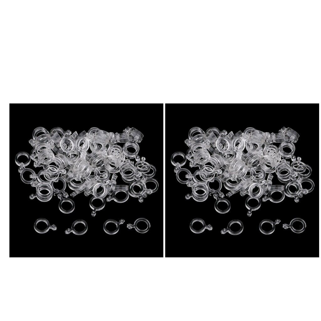 200Pcs Fishing S L Tackle Pellets Bait Micro Bands Bander Carp Match Coarse