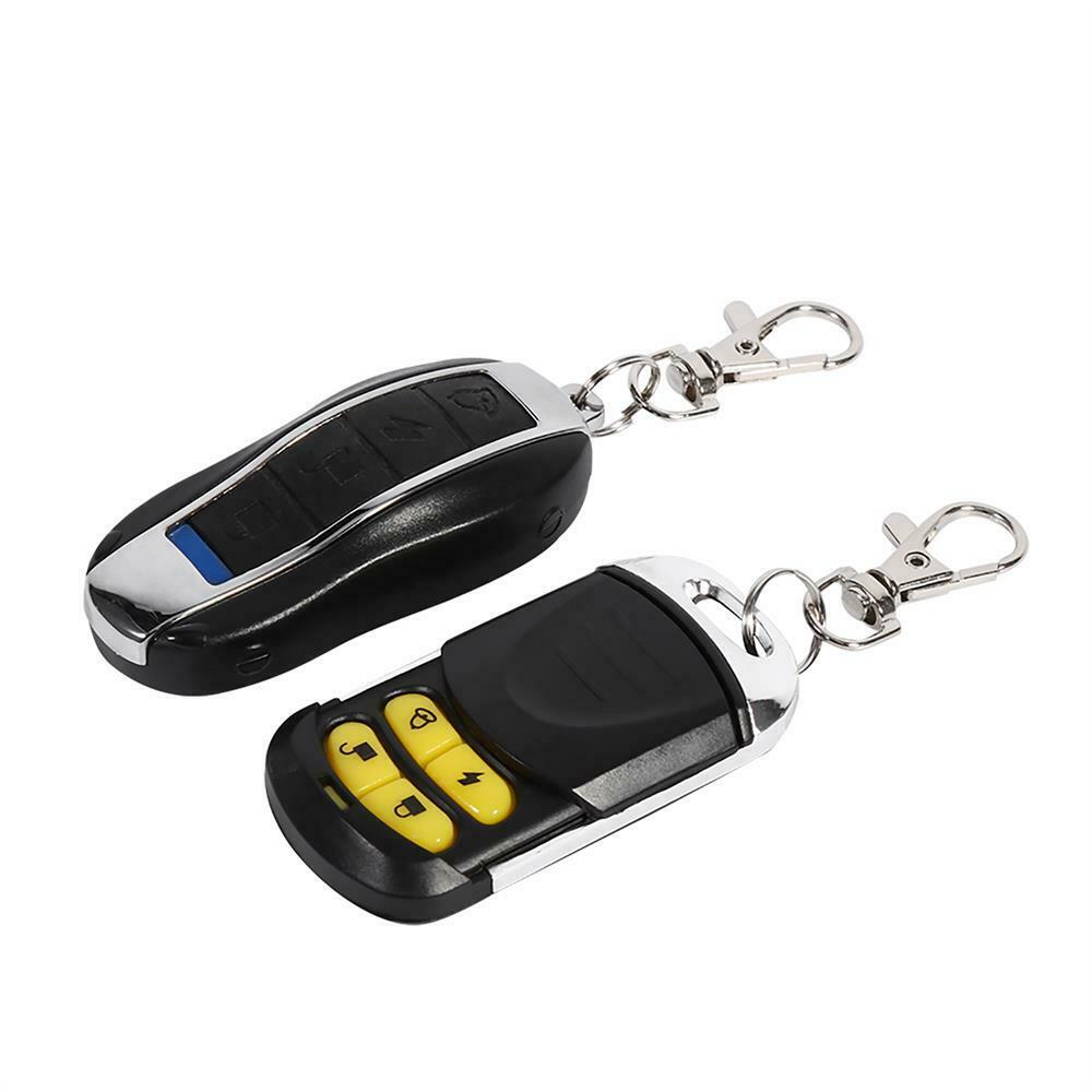 12V Motorcycle Scooter Start Anti-Theft Security Alarm System 2 Remote Control