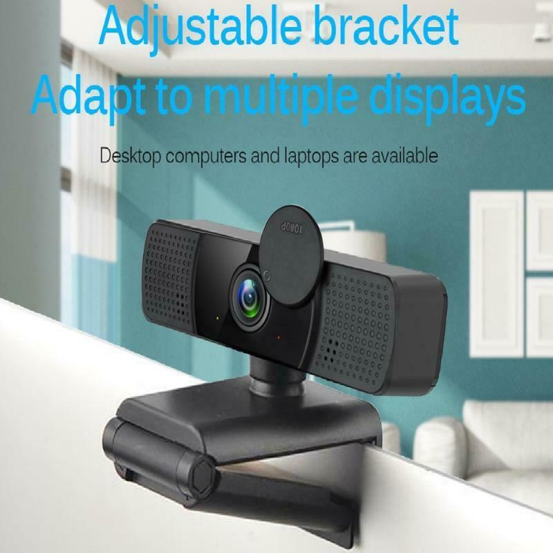 1080p Autofocus Webcam Web Camera w/Mic Plug&play for Computer Laptop Desktop
