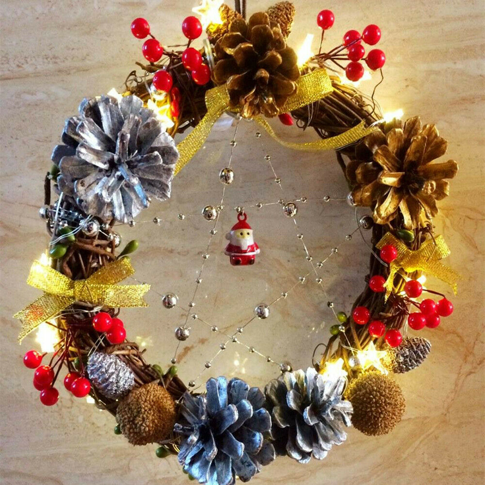 10x Big 8-10cm Natural Dried Pine Cones In Bulk Dried Flower For   Decor