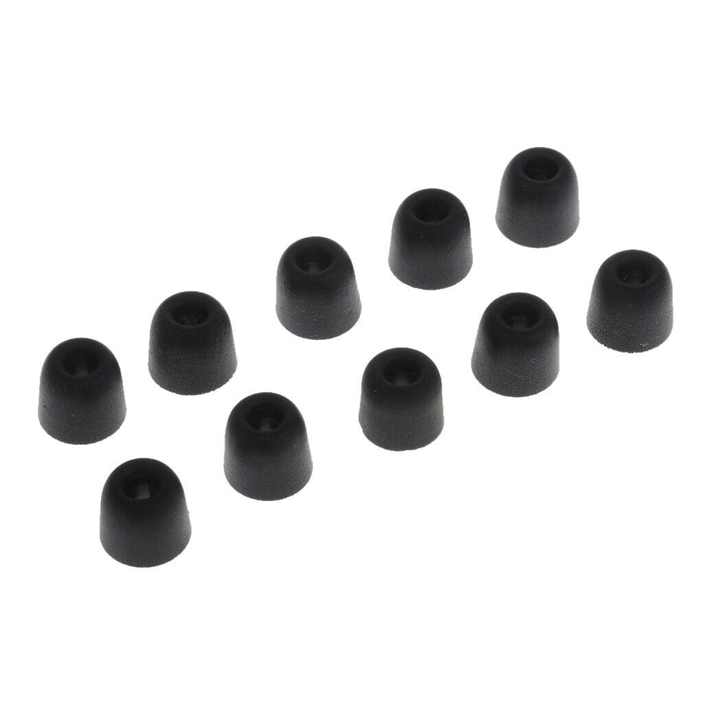 20x 4.5mm Eartips Bud Earbud Eargels Memory Foam Set For Earphone InEar