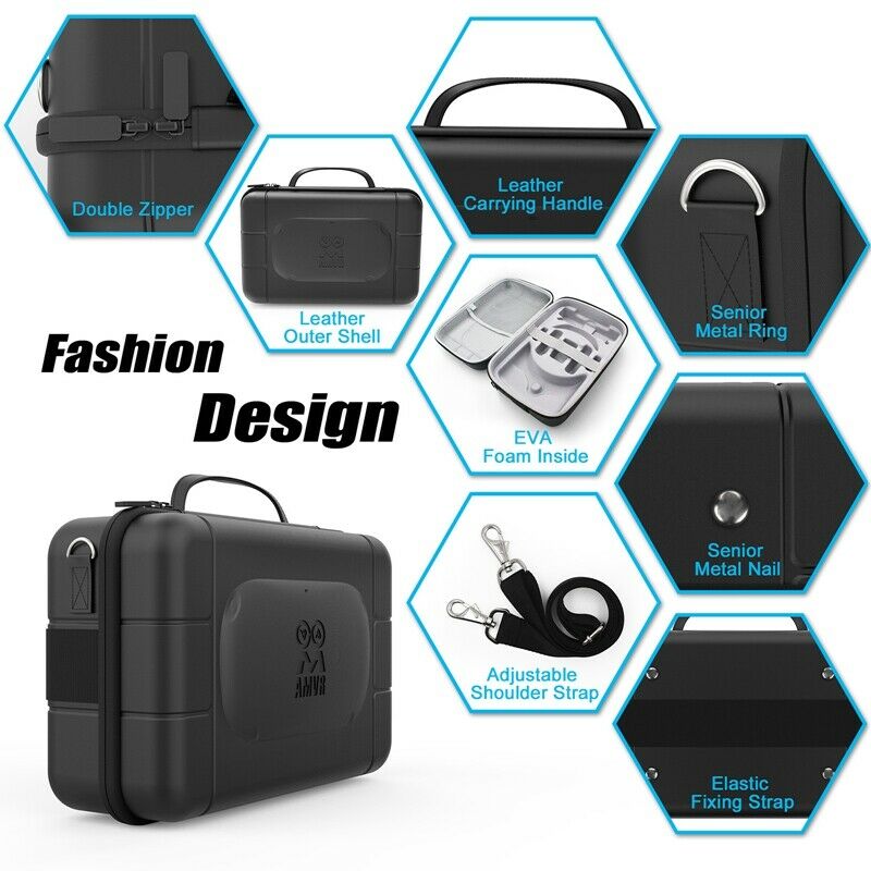 Travel Carrying Case for Quest VR Glasses Gaming Headset Contact Controllers AE9