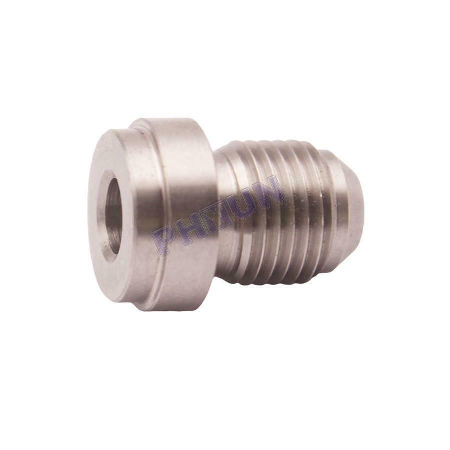 4 Pcs 6AN AN6 Male Stainless Steel Weld On / Weld In Fitting Bung Universal