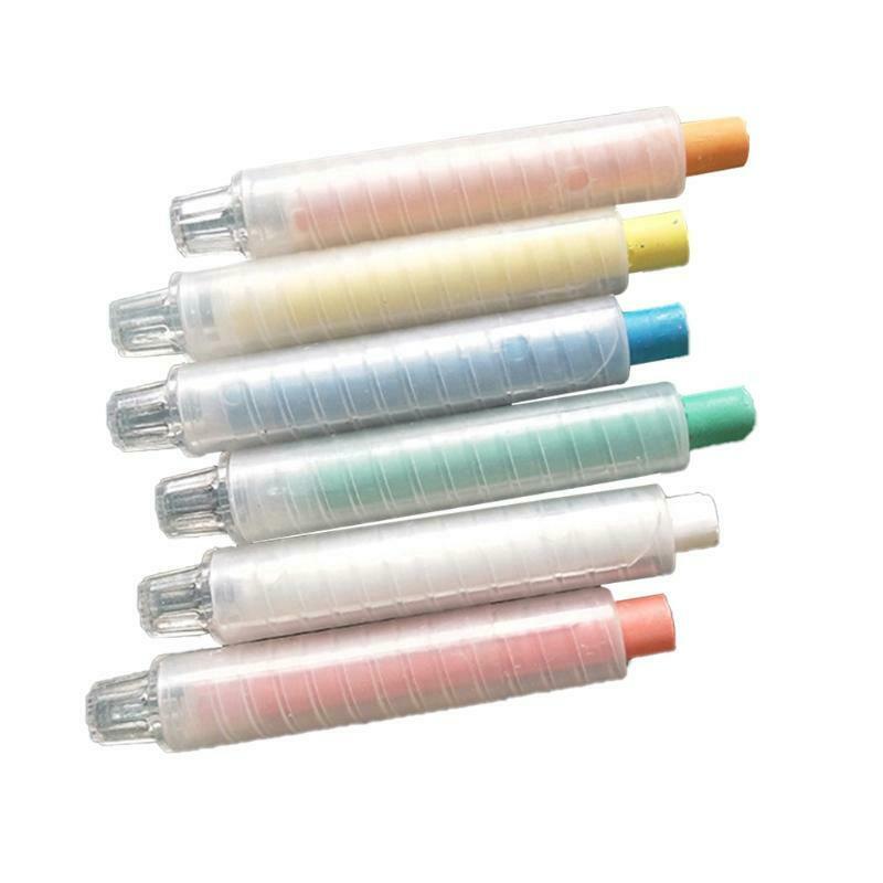 Adjustable Chalk Protector Chalk Holder for Most Dustless Chalks Twist Up Design