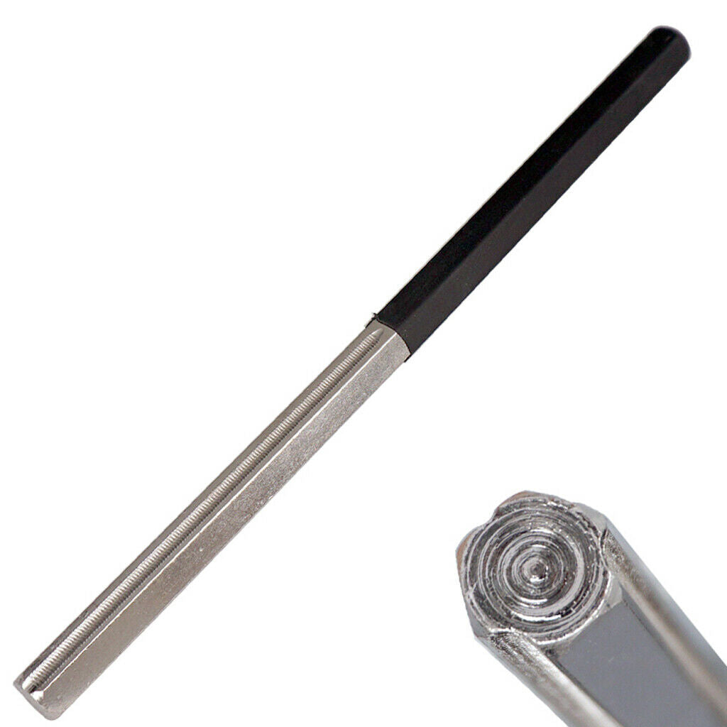 Guitar Fret Crowning File Dressing File Luthiers Tool Black Gray Easy To Grip,