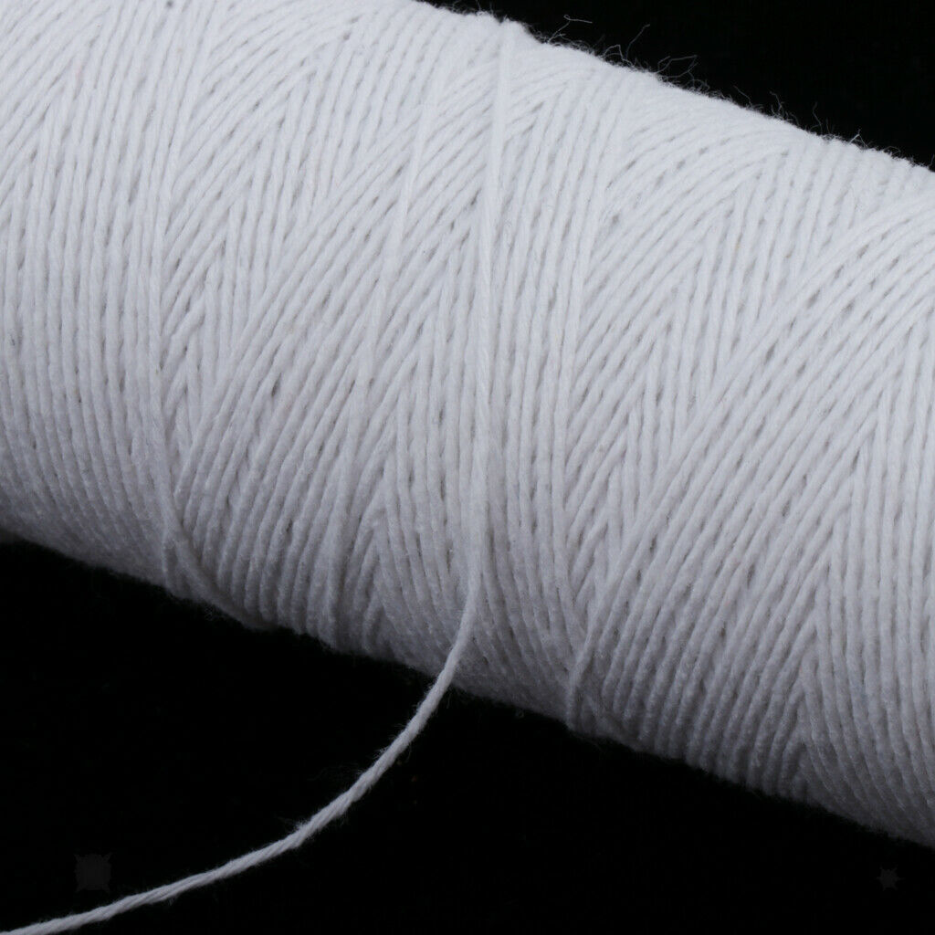 2x 0.1cm 100% Cotton Skin-friendly Loom Warp Thread Perfect for Weaving