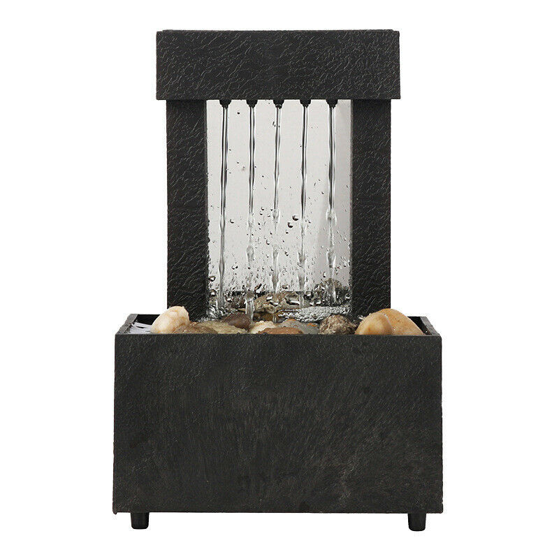 Waterfall Scene Tabletop Feng Shui Meditation Waterfall Fountain Tabletop DeBDA
