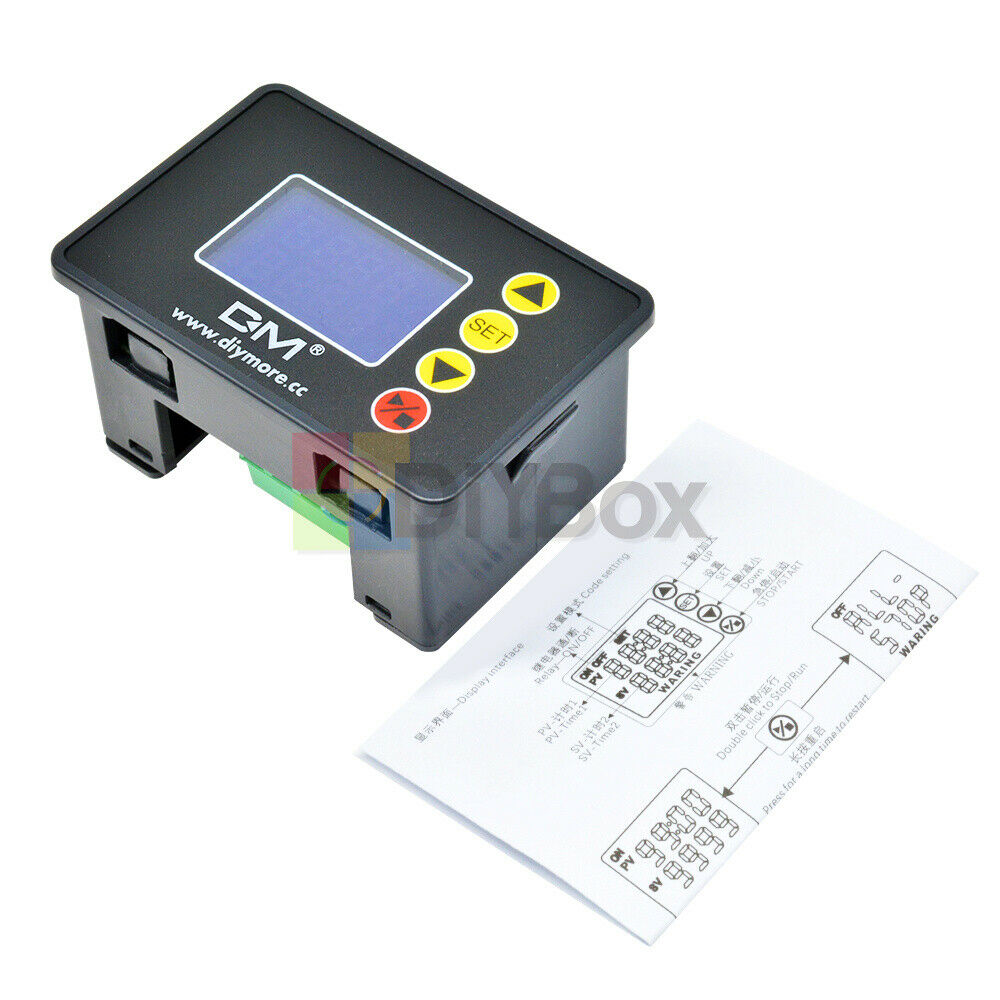 DC24V 480W 1.37 "inch LCD Display Digital Microcomputer Time Controller Module