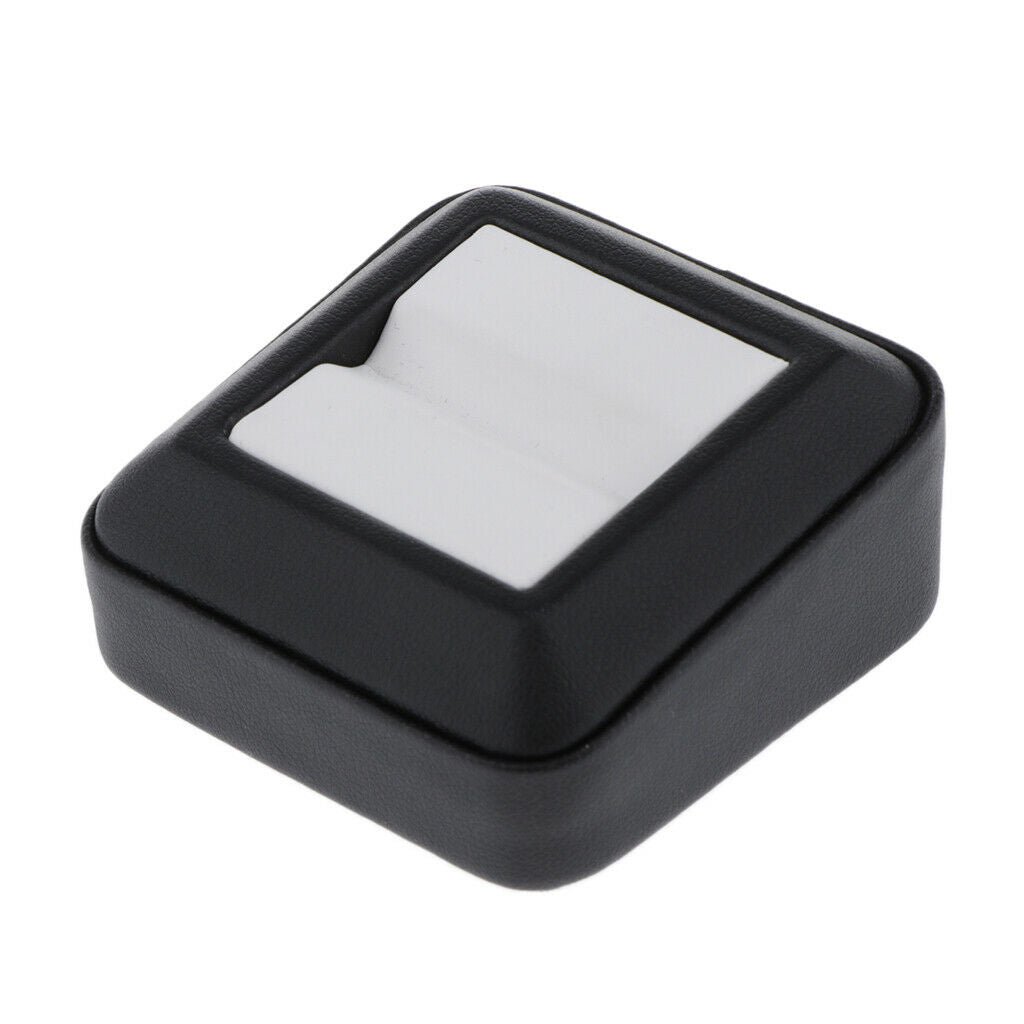 Portable Gem Genstones Display Box Case Rings Jewelry Holder Organizer 55mm