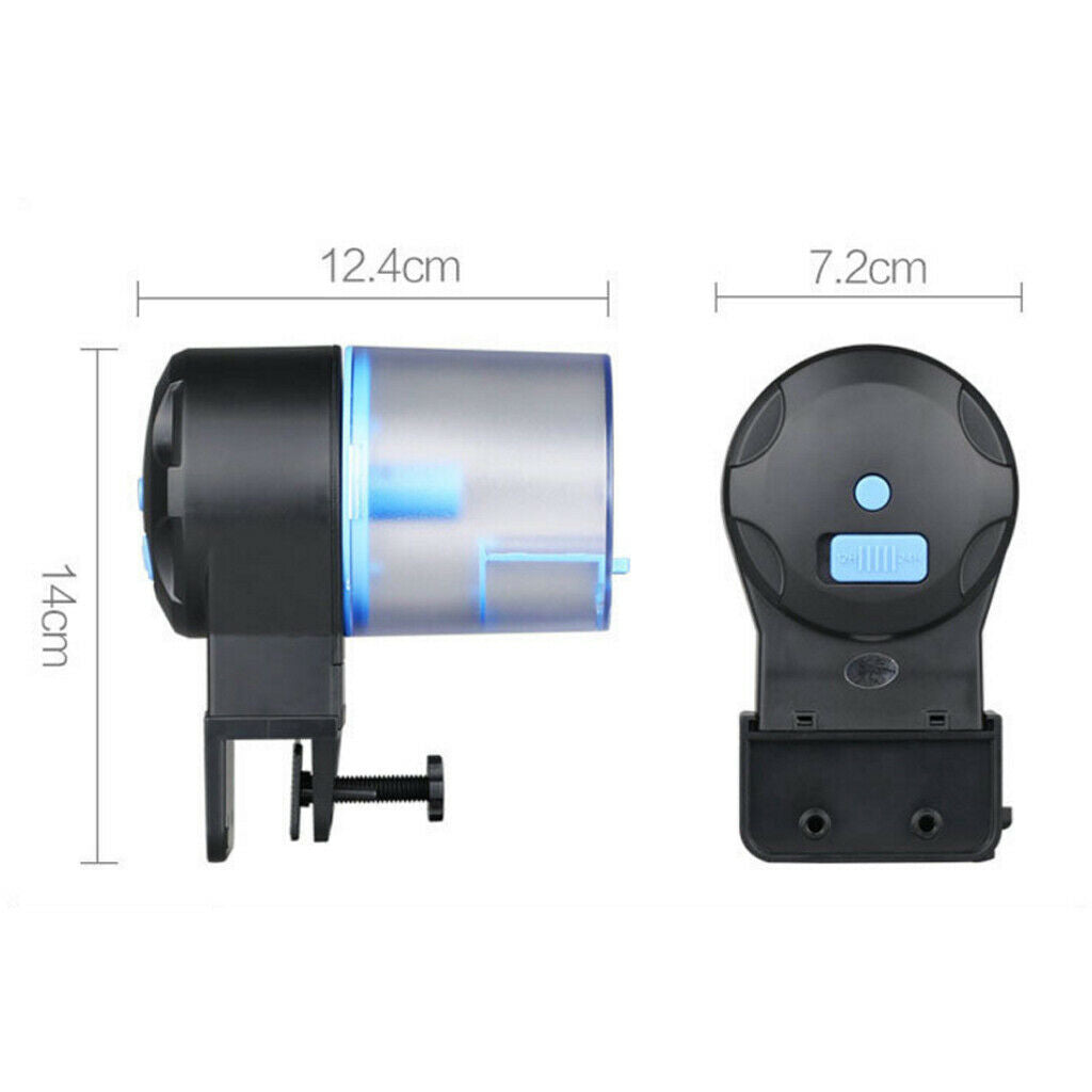 Auto Fish Food Feeder Dispenser + Aquarium Fish Hatchery Breeding Case Large
