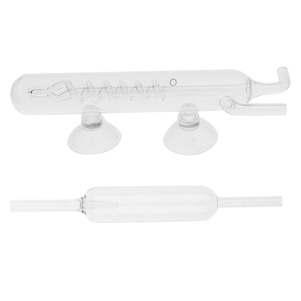 2 Pcs Aquarium   Tank Carbon Dioxide  CO2 Refinement Reactor