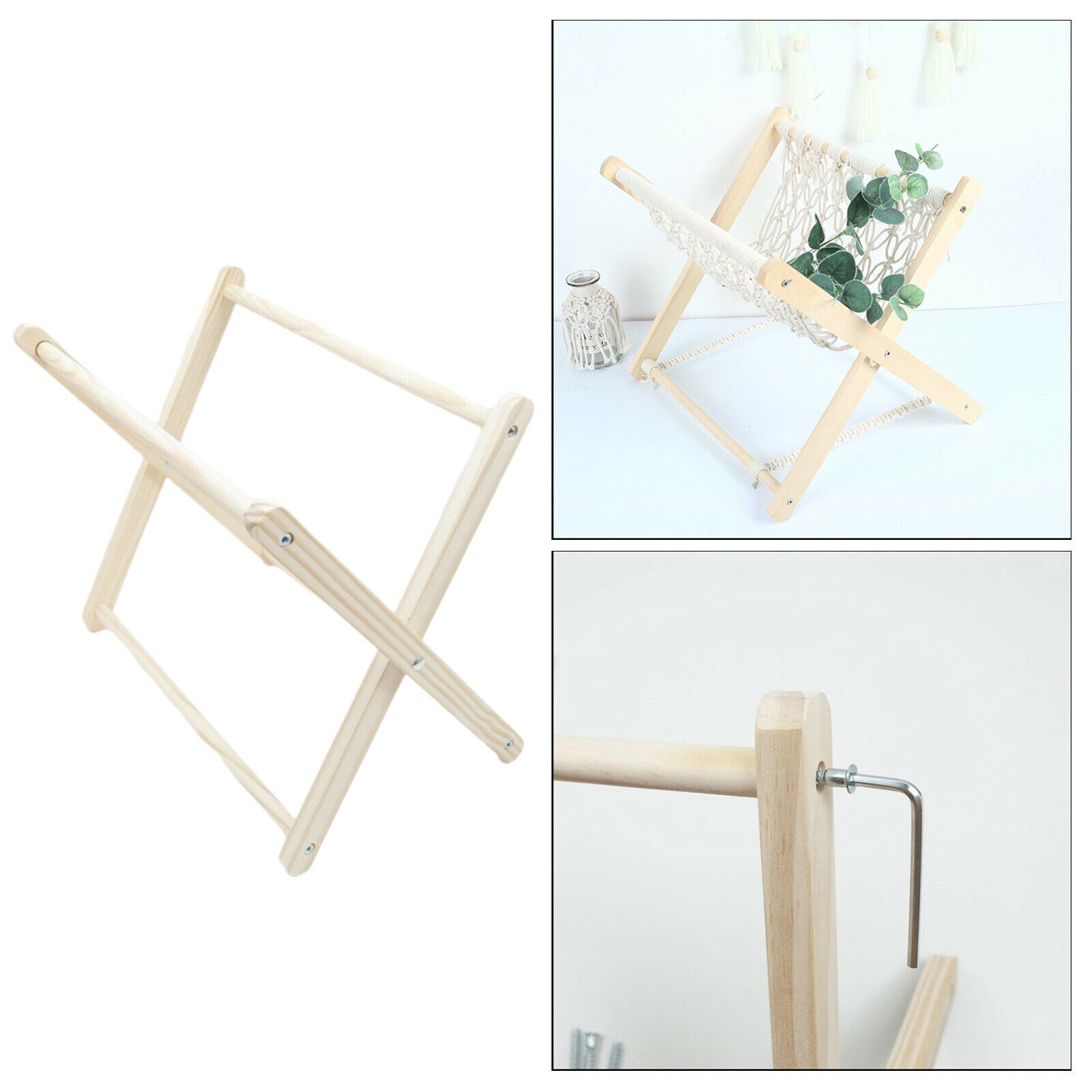 DIY Magazine Rack Display Album Storage Mail Holder Wood Home Organizer Desk