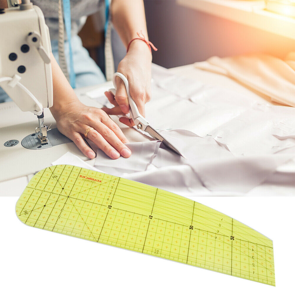 30cm Hot Ironing Measuring Ruler Patchwork Sewing Tools for Clothing Making @