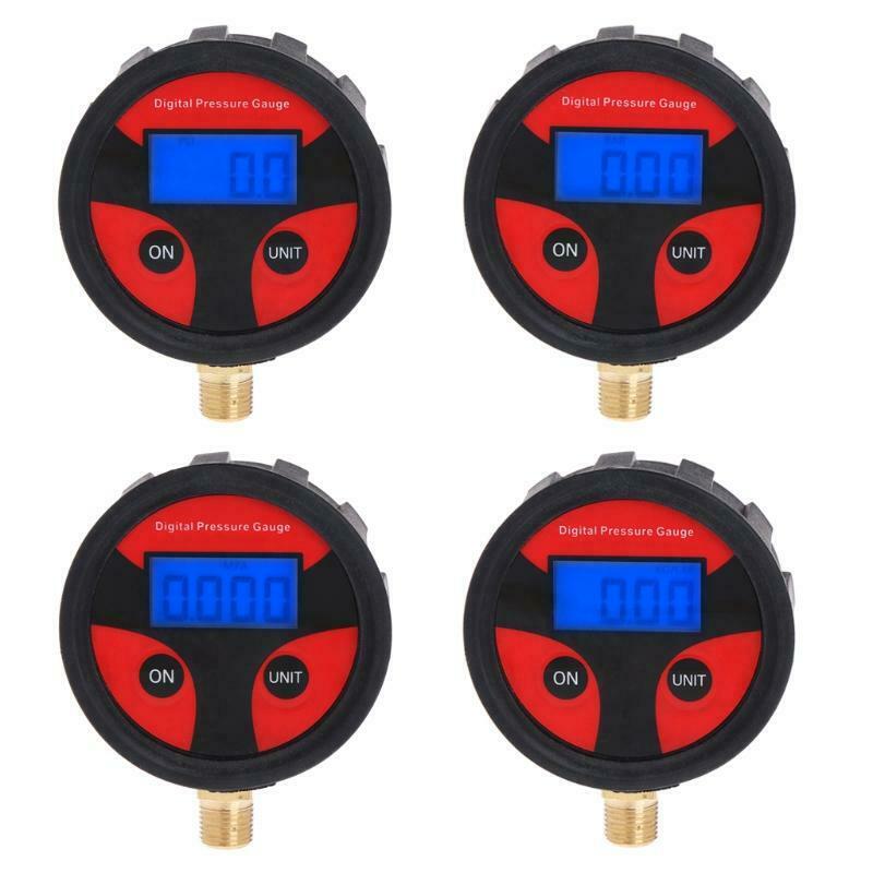 0-200PSI Digital Tyre Tire Air Pressure Gauge LCD Manometer Car Truck Motorbike