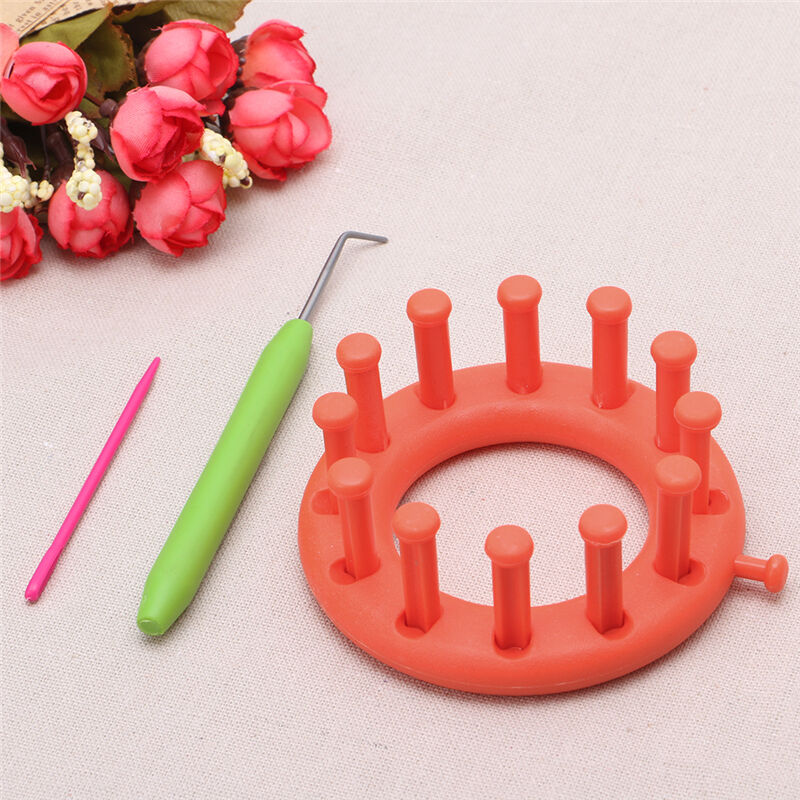 Loom Set Knitter Knitting Flower Loom Kit Make  Embellishments For Hat Scarves