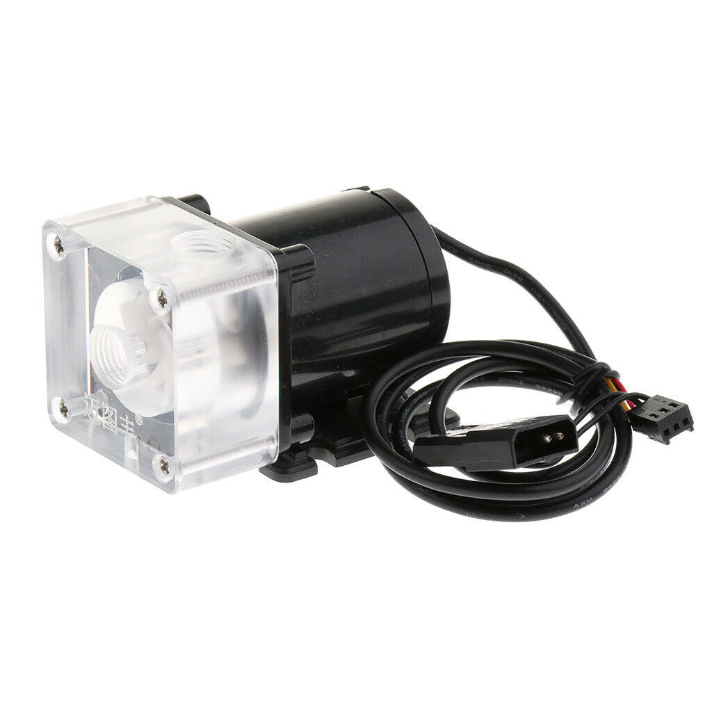 12V Low Noise CPU Water Cooling Pump Desktop PC Liquid Cooling Systems DIY