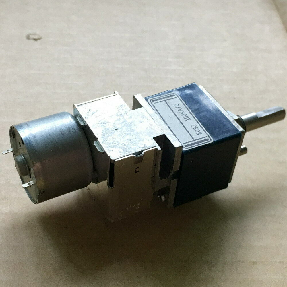 RK27 type with motor potentiometer double way 100K half round shank 6 feet