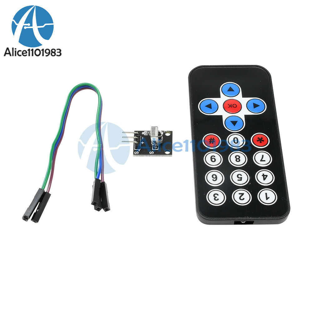 5PCS HX1838 VS1838 Arduino Infrared IR Wireless Remote Control Sensor Module Kit