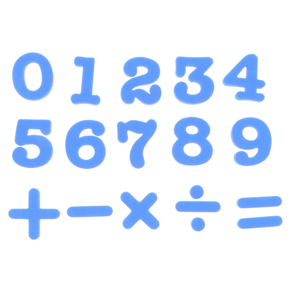 0~9 Numbers Math Symbols Magnetic EVA Fridge Magnet Whiteboard/Cabinet Stickers