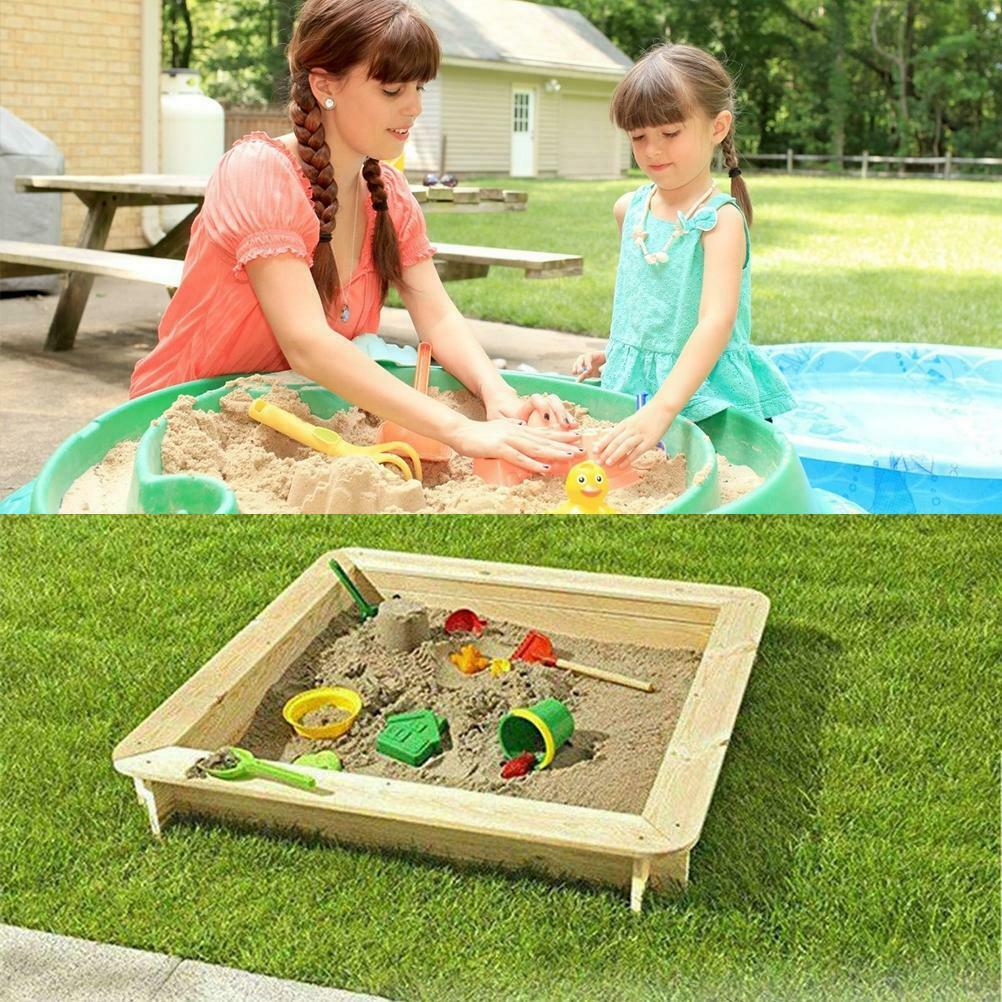 Sandpit Pool Cover Tarpaulin Outdoor Garden Sun Protection Dustproof Waterproof