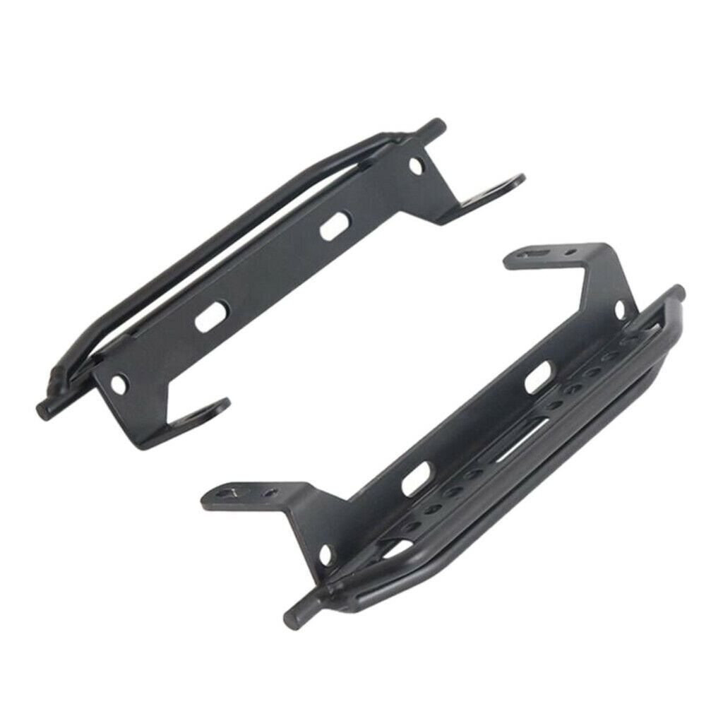1 pair Side Pedal For TRX4 Defender 1/10 RC Crawler Car Upgrade Parts Black