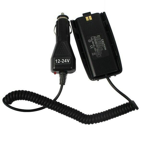 12-24V Car Charger Battery Eliminator for Radio Walkie Talkie TYT UVF10 UV-F10