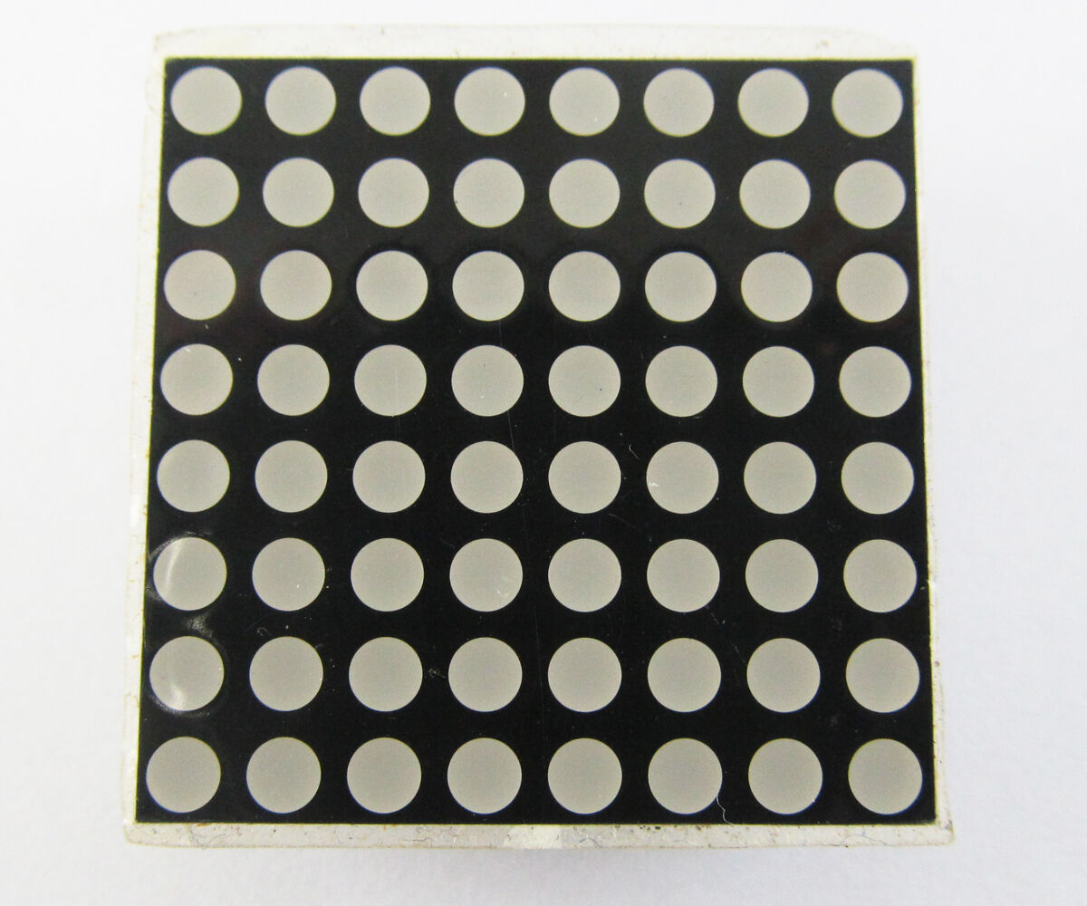 50 pcs 8 x 8 Dot Matrix 3mm Red LED Display Common Anode