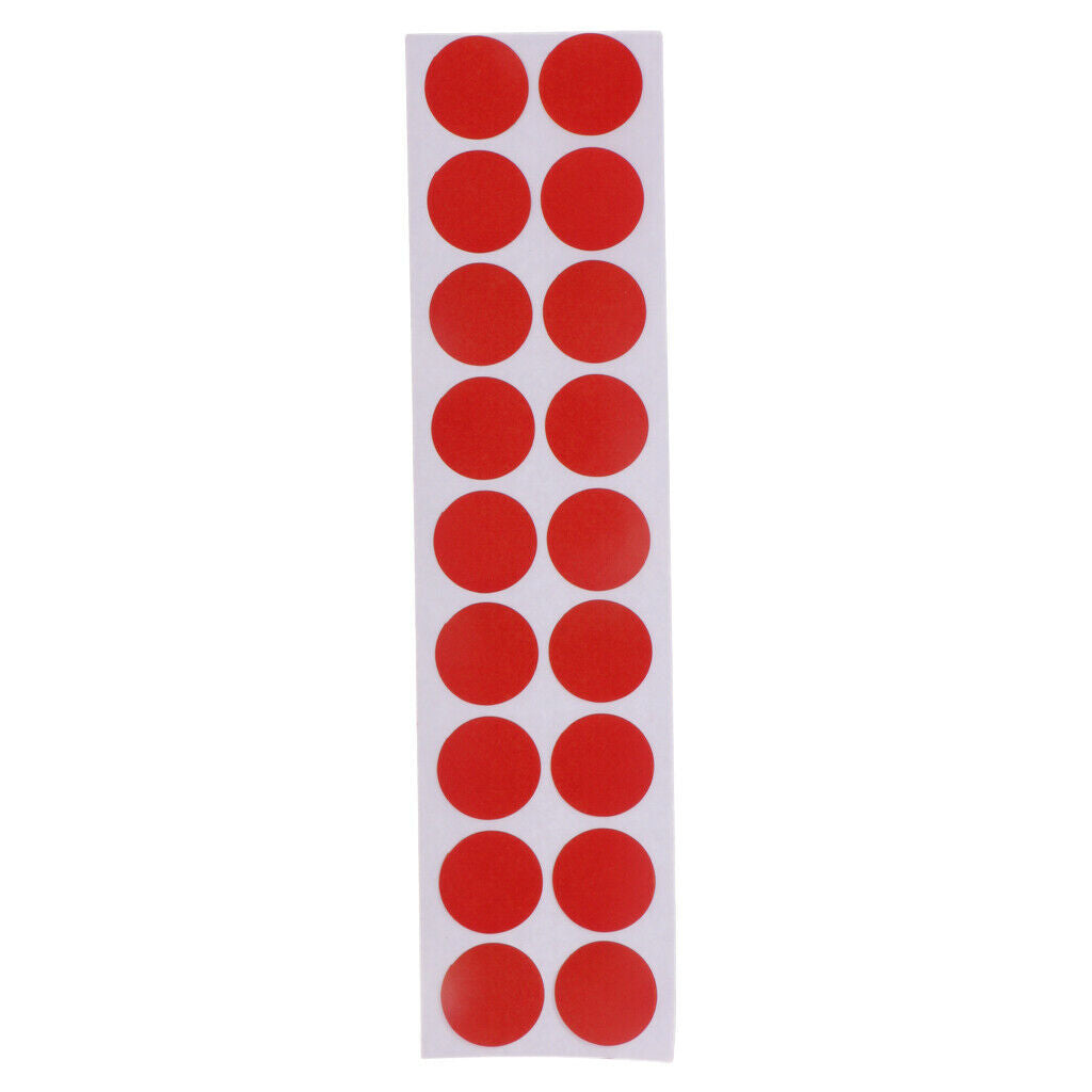 Lot 5400pcs Paper Target Self-Adhesive Stickers 2cm Sticky Patch Shooting