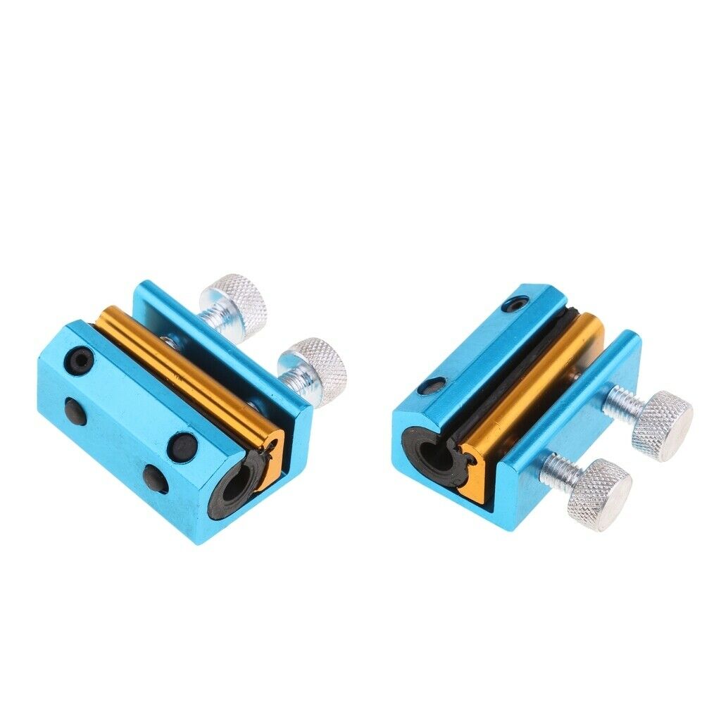 2Pcs Dual Cable Luber Clutch Throttle for CRF CR KX KXF RM RMZ YZ YZF Blue