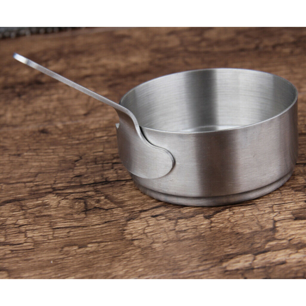 1000ml/35oz Stainless Steel Measuring Jug Measure Cup w/ 100ml Sauce Pan