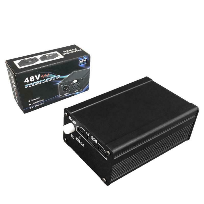 Condenser Microphone Phantom Power GAZ-PS02 Professional USB Power Supply