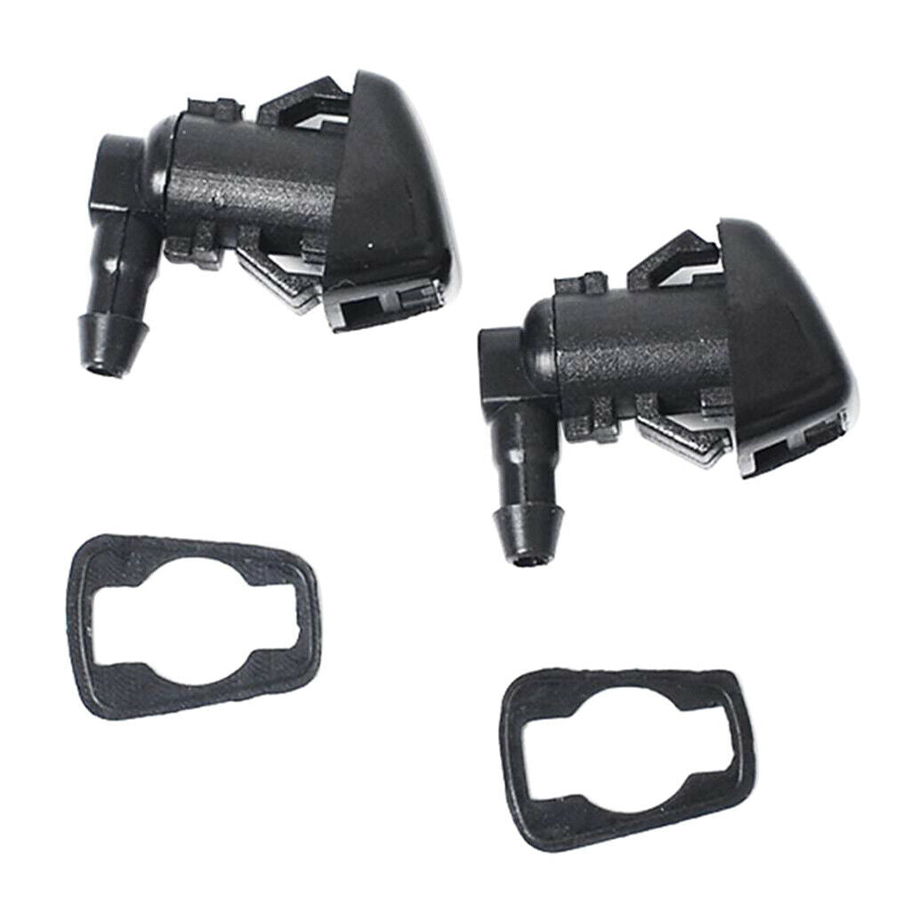 2PCS Windshield Wiper Water Spray Jet Washer Nozzles for Ford F250 F350